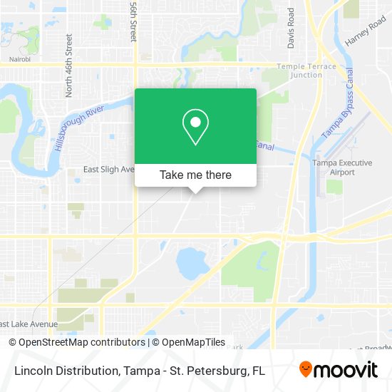 Lincoln Distribution map