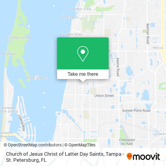 Church of Jesus Christ of Latter Day Saints map