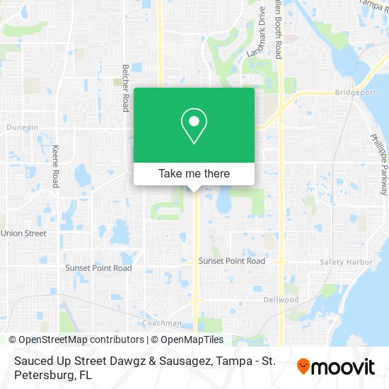 Mapa de Sauced Up Street Dawgz & Sausagez