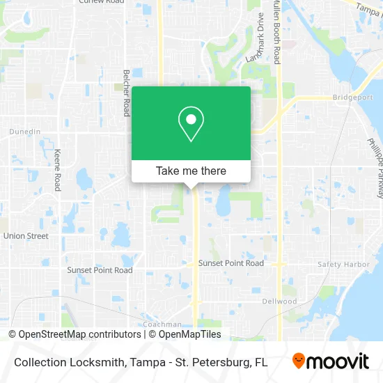Collection Locksmith map