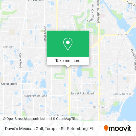 David's Mexican Grill map