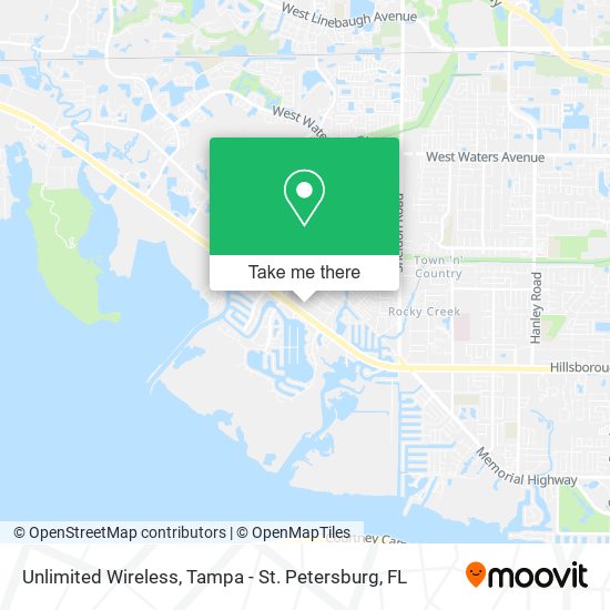 Unlimited Wireless map