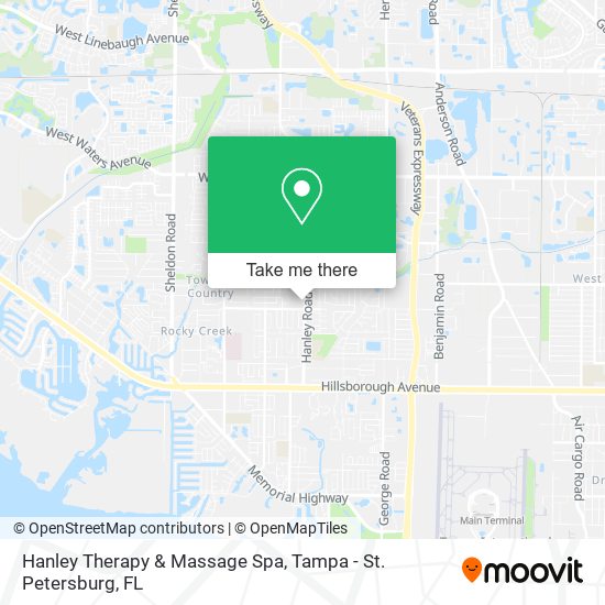 Hanley Therapy & Massage Spa map