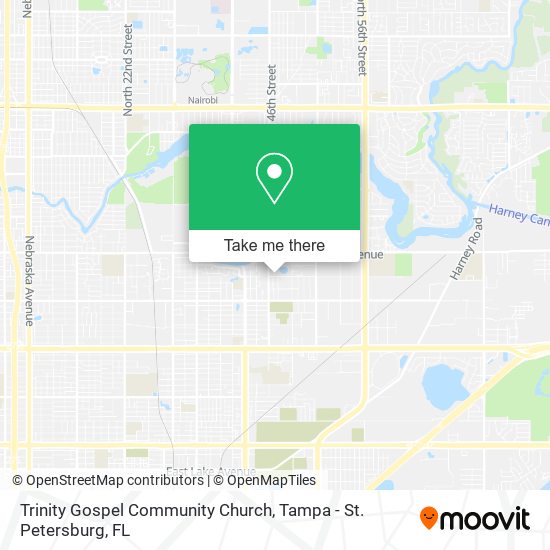 Trinity Gospel Community Church map
