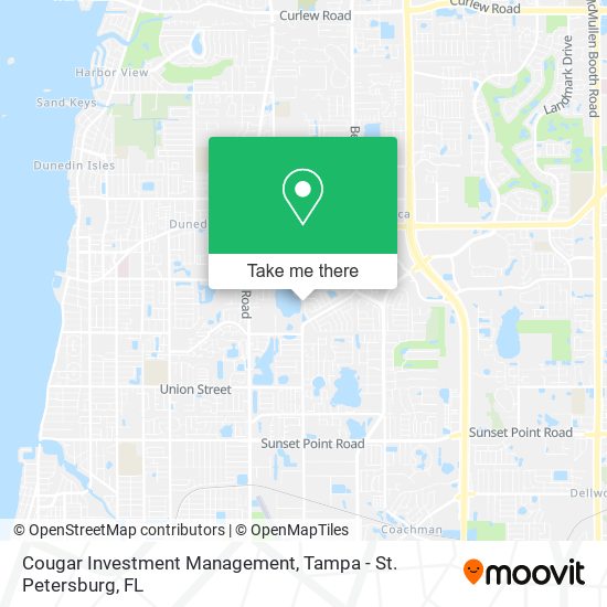 Mapa de Cougar Investment Management