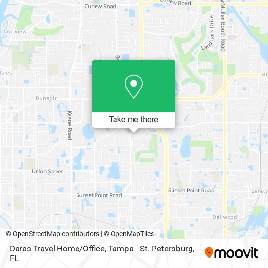 Mapa de Daras Travel Home/Office