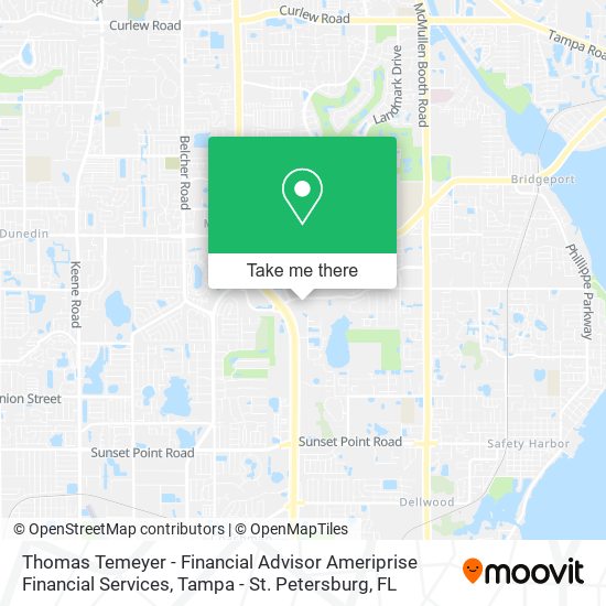 Thomas Temeyer - Financial Advisor Ameriprise Financial Services map