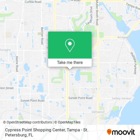 Cypress Point Shopping Center map