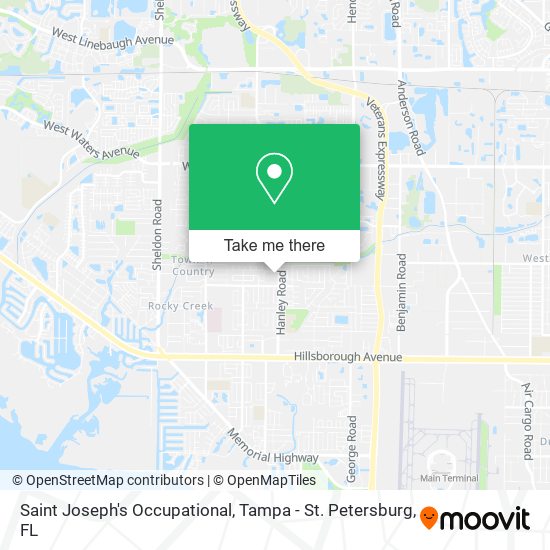 Mapa de Saint Joseph's Occupational