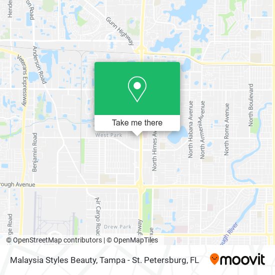 Malaysia Styles Beauty map