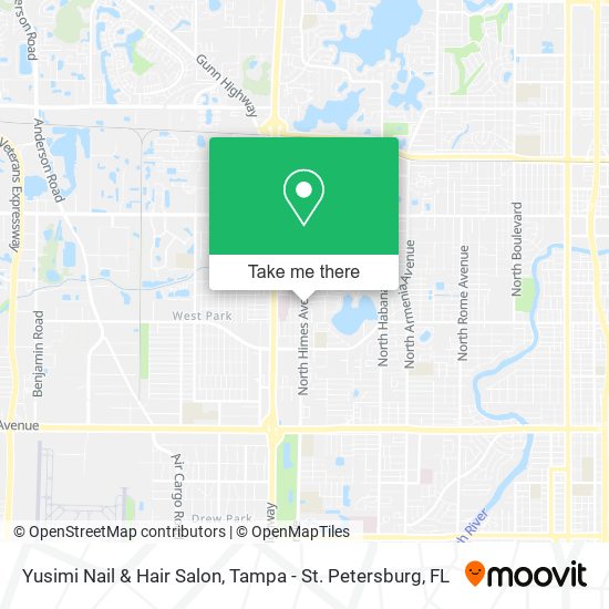 Mapa de Yusimi Nail & Hair Salon