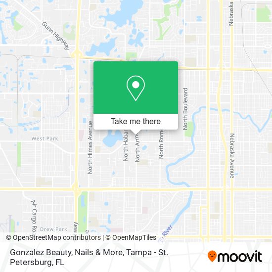 Gonzalez Beauty, Nails & More map