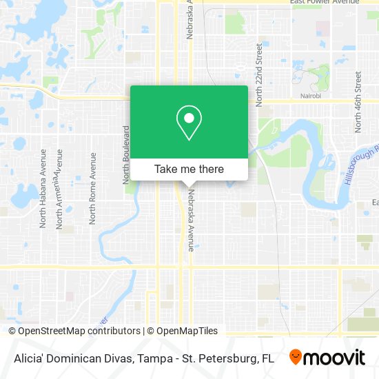 Alicia' Dominican Divas map