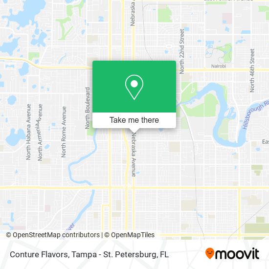 Conture Flavors map