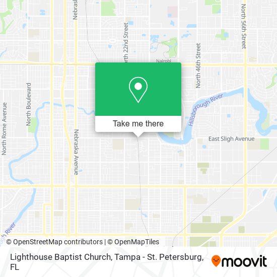 Lighthouse Baptist Church map