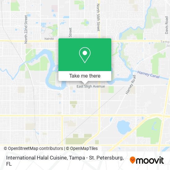 Mapa de International Halal Cuisine