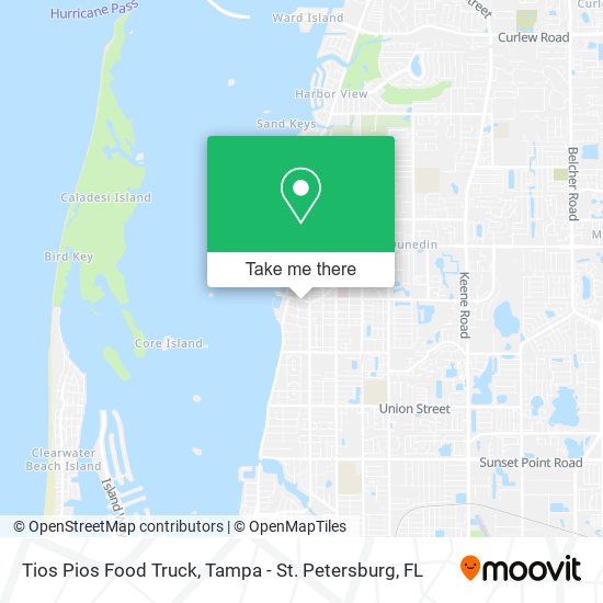 Tios Pios Food Truck map