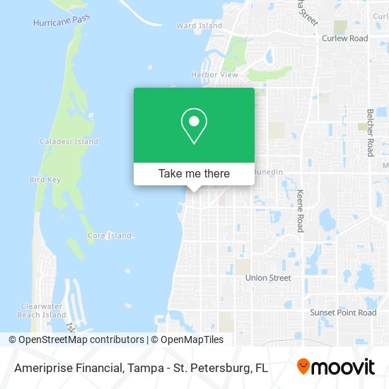 Mapa de Ameriprise Financial