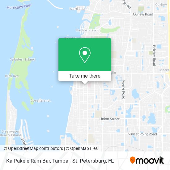 Ka Pakele Rum Bar map