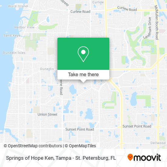 Mapa de Springs of Hope Ken
