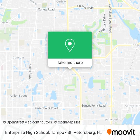 Enterprise High School map