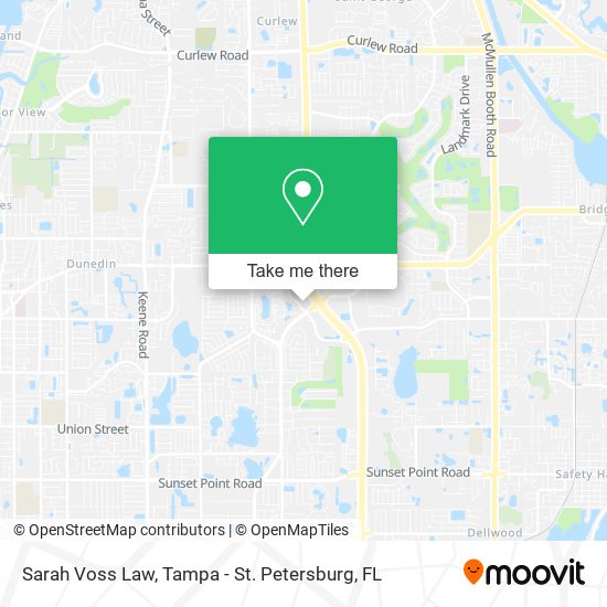 Mapa de Sarah Voss Law