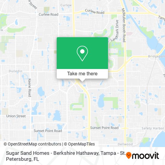 Mapa de Sugar Sand Homes - Berkshire Hathaway