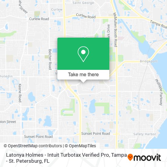 Mapa de Latonya Holmes - Intuit Turbotax Verified Pro