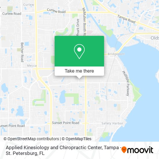 Mapa de Applied Kinesiology and Chiropractic Center