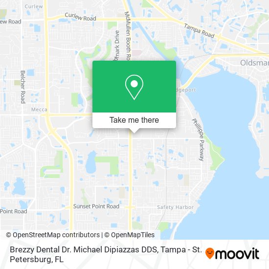 Mapa de Brezzy Dental Dr. Michael Dipiazzas DDS