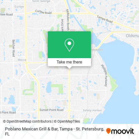 Poblano Mexican Grill & Bar map