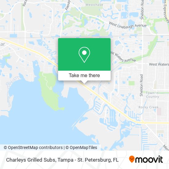 Charleys Grilled Subs map