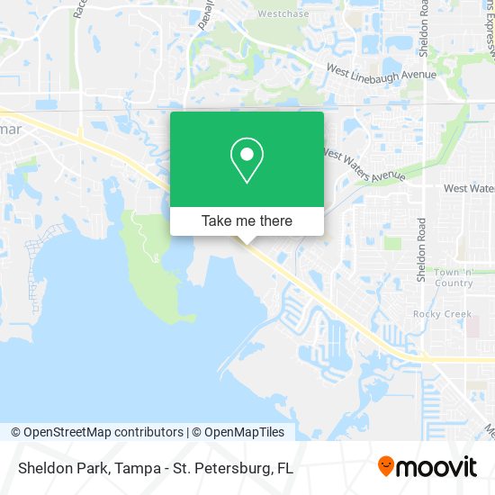 Sheldon Park map