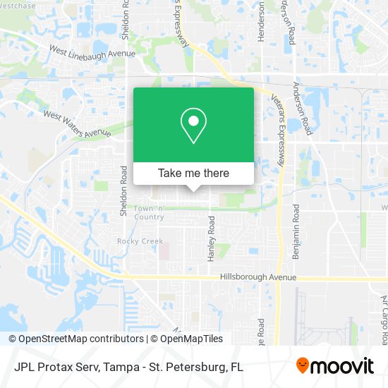 JPL Protax Serv map