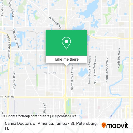 Canna Doctors of America map