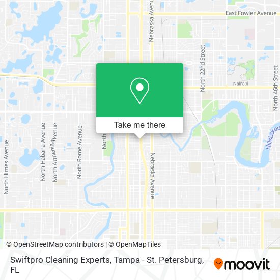 Swiftpro Cleaning Experts map