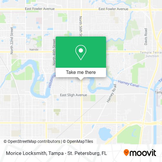 Mapa de Morice Locksmith