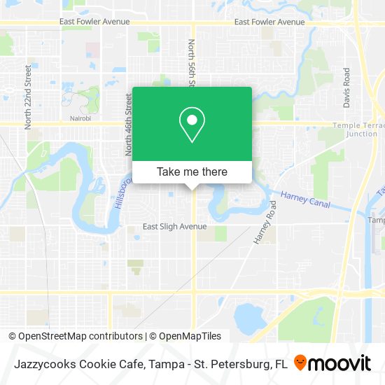 Mapa de Jazzycooks Cookie Cafe