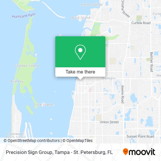 Mapa de Precision Sign Group