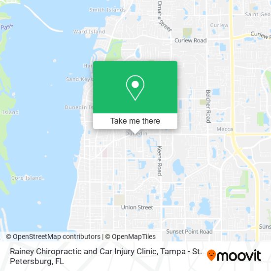 Rainey Chiropractic and Car Injury Clinic map