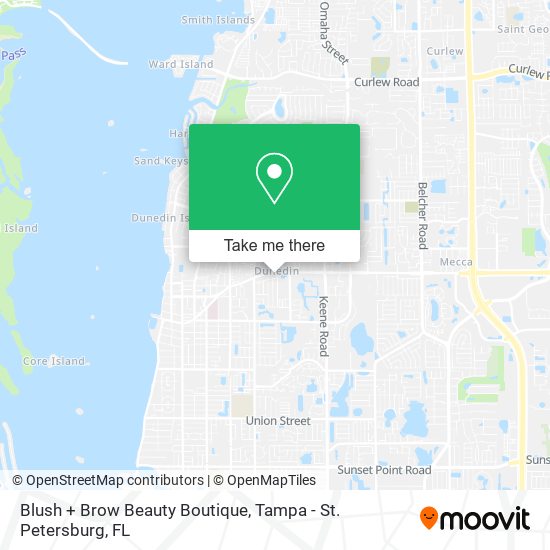 Blush + Brow Beauty Boutique map
