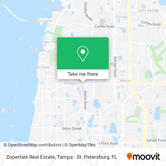 Zoperties Real Estate map