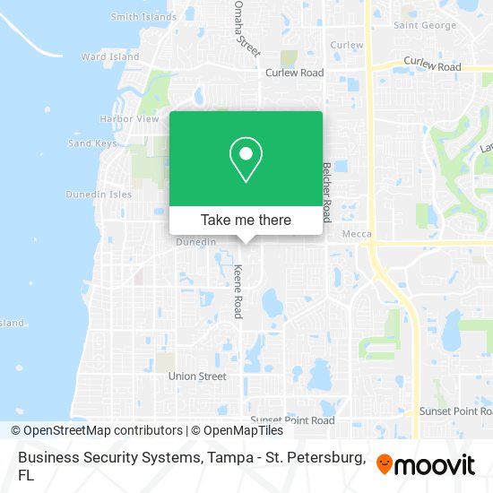 Business Security Systems map