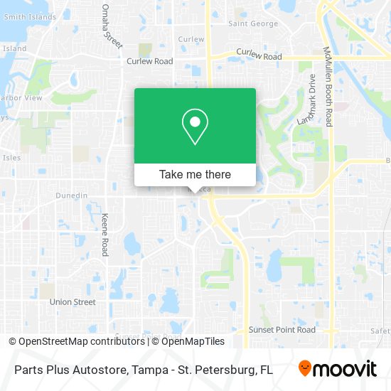 Mapa de Parts Plus Autostore