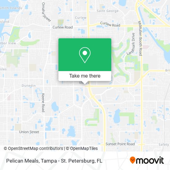 Pelican Meals map