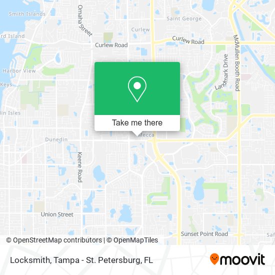Locksmith map