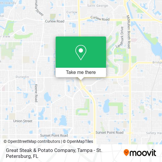 Mapa de Great Steak & Potato Company
