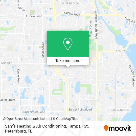 Mapa de Sam's Heating & Air Conditioning
