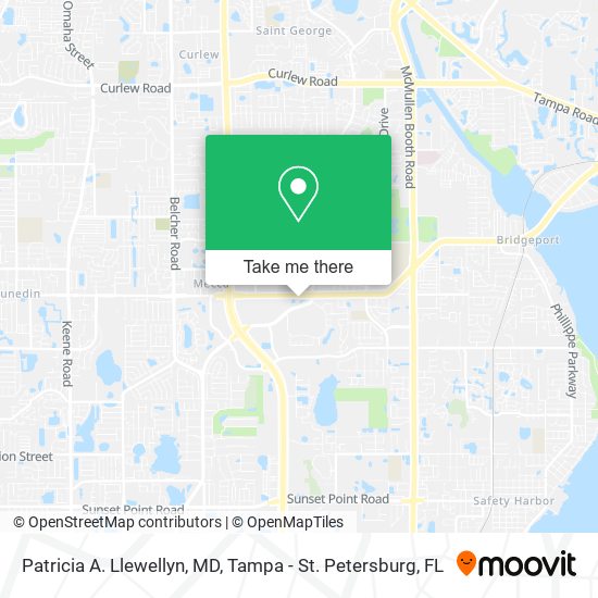 Patricia A. Llewellyn, MD map
