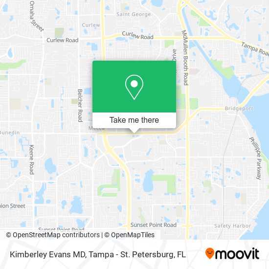 Kimberley Evans MD map